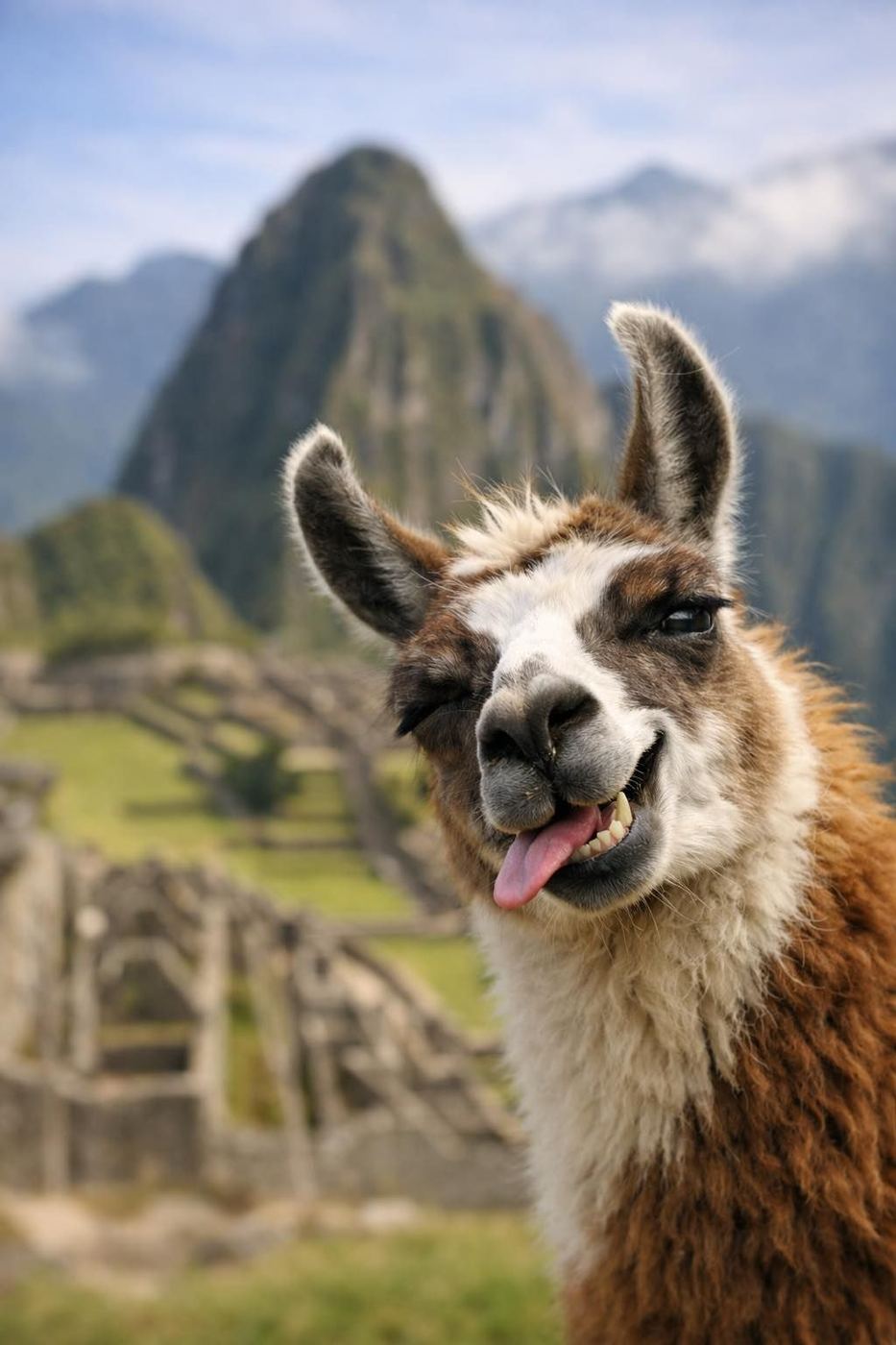 Llama andina